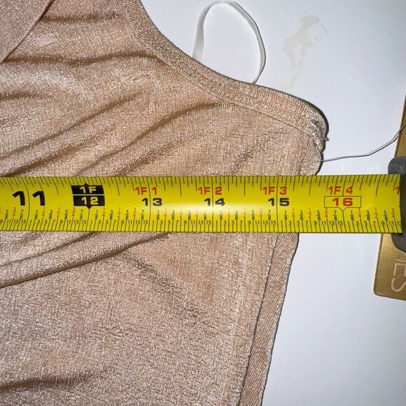 Riley & James NWT Shimmer Ruched Halter Top | Large | New - Picture 8 of 8